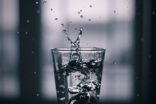 glass of water