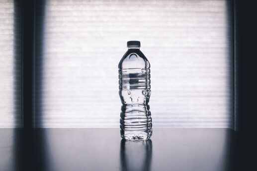 plastic water bottle